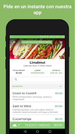 Android application Limalimut screenshort