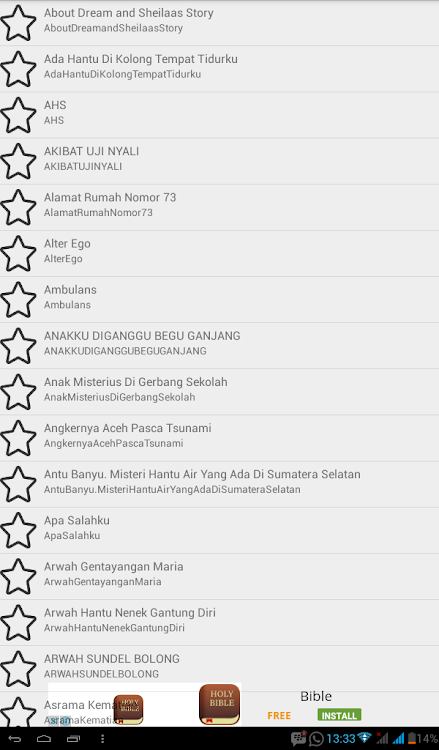 Cerita Hantu Seram Nyata - 1.8 - (Android)