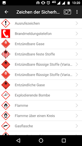 Zeichen der Sicherheit Screen 3