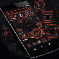Gothic Rose Launcher Theme