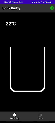 Android application Drink Buddy screenshort