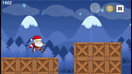 Android application Santa Runner screenshort