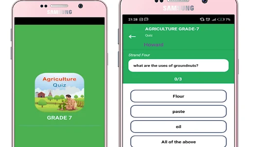 Agriculture Grade 7 Test