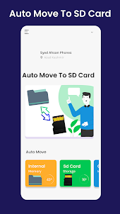 Auto Move Files To SD Card