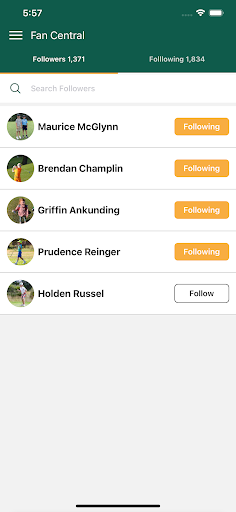 US Kids Golf Fan App Screen 3