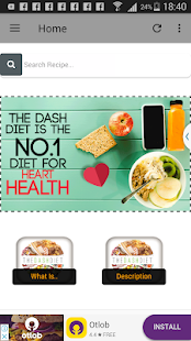 DASH Diet Screenshot