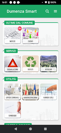 Android application Dumenza Smart screenshort