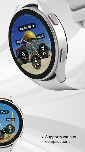 Islamic Analog Watch Face Screenshot 3 - AppWisp.com