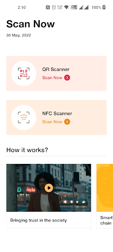 Android application Smart-Trace by PwC screenshort