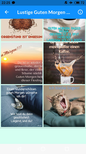 Lustige Guten Morgen Sprüche Screen 3