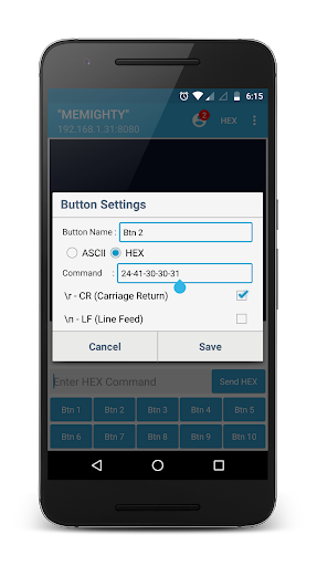 TCP Server Pro Screen 3