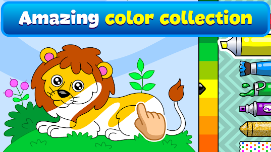 Kids Coloring Game : Paint Fun