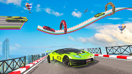 Android application Car Stunt Games Mega Ramp Game screenshort