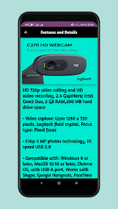 logitech c270 webcam guide