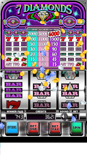 Seven Diamonds Deluxe : Vegas Slot Machines Games 3.2.1 screenshots 2