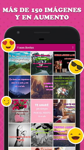 Android application Imagenes con Frases Bonitas screenshort