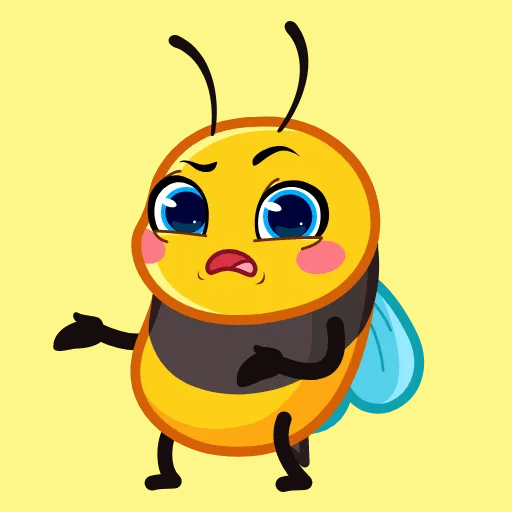 Bee Stickers - WAStickerApps logo