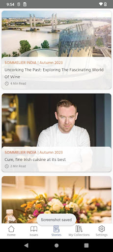 Sommelier India Screen 3