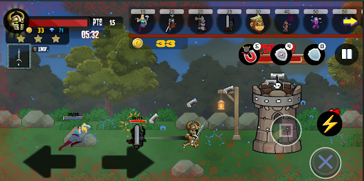 WARRIOR REBORN Screen 3
