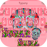 Sugar Skull Theme&Emoji Keyboard icon