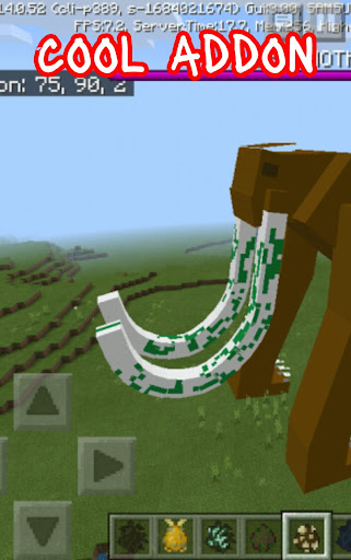 Android application Godzilla Mod For Minecraft PE screenshort