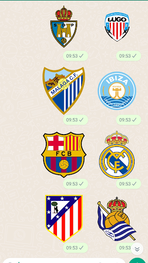 Spanish Football Stickers Screen 3