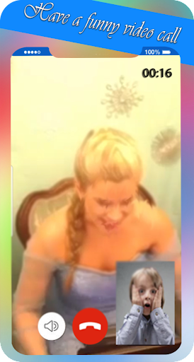 princess doll of ice video call and chat game  screenshots 1