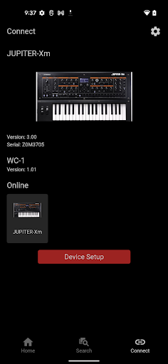 Roland Cloud Connect Screen 3