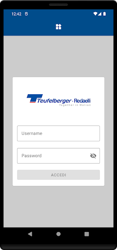 Android application Redaelli Manutenzioni screenshort