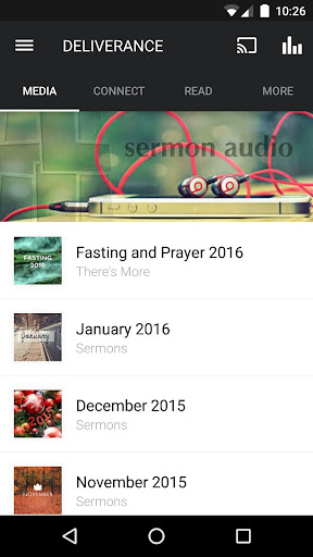 Android application New Life Deliverance Worship screenshort