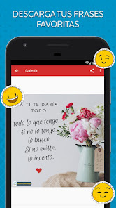 Screenshot 4 Frases de Amor y Versos Bonito android