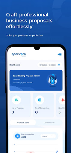 Android application Business Spericorn screenshort