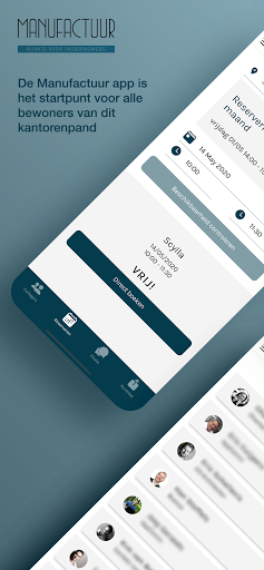 Android application De Manufactuur screenshort