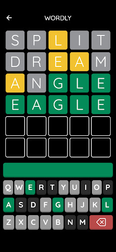 Wordly - Guess the word Screen 3