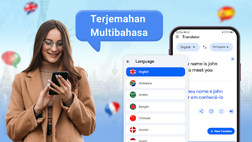 Tradutor de idiomas por voz screenshot 5