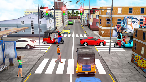 Real Rickshaw Driving Games 3d 1.6 screenshots 14