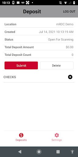 Victory Bank Business Deposit Screen 3