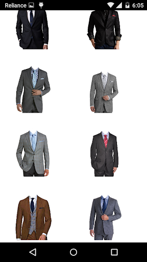 Men Suit Photo Montage Screen 2