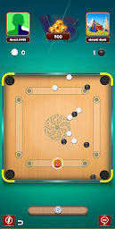 Carrom board game : pool games