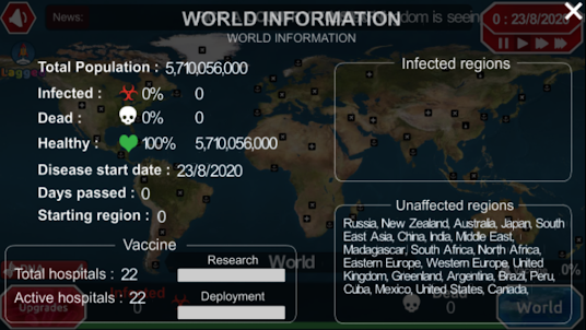 Pandemic Simulator