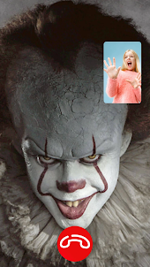 Scary pennywise video call