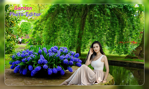 Garden Photo Frame Editor