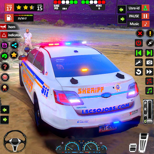 US Police Car Cop Games 2024