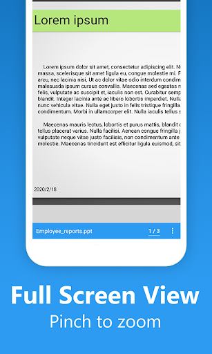 Android application PPT Reader - View PPTX Slides screenshort