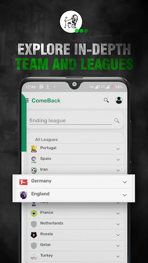 Comeback  Soccer Live Scores