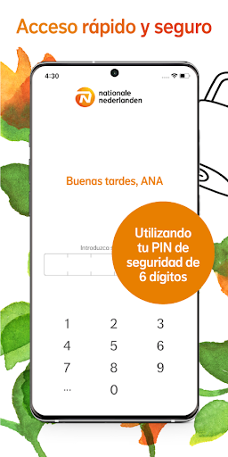 Android application Nationale-Nederlanden España screenshort