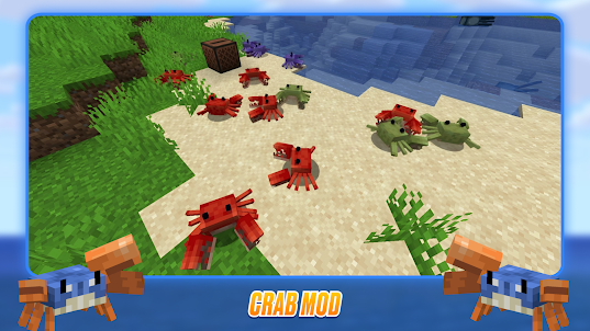 Crab Mobs Mod for Minecraft