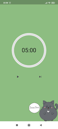 Pawfect Timer Screen 2
