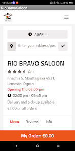 Captura 4 Rio Bravo Saloon, Limassol, Cy android
