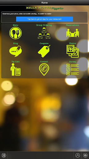 Restaurant App Engines Demo Screen 3
